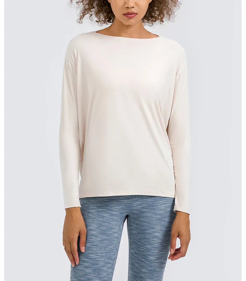 Sukha Soft Touch Square Neck Long Sleeve Shirt