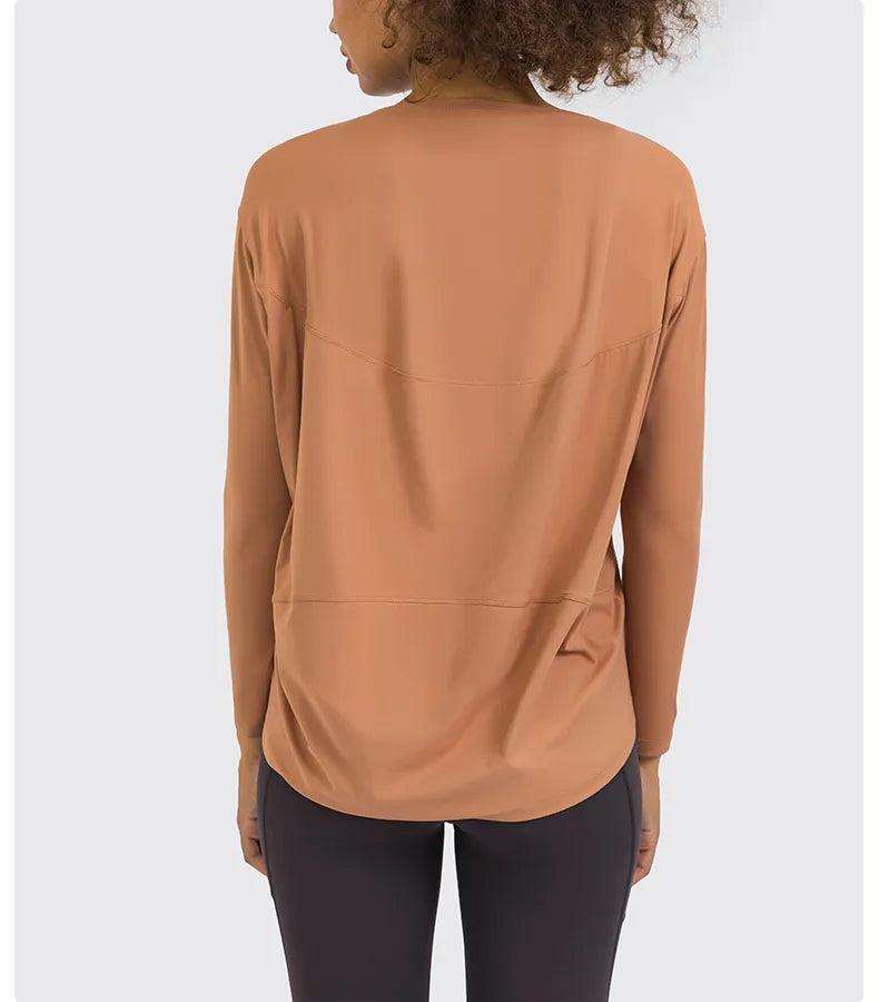 Sukha Soft Touch Square Neck Long Sleeve Shirt