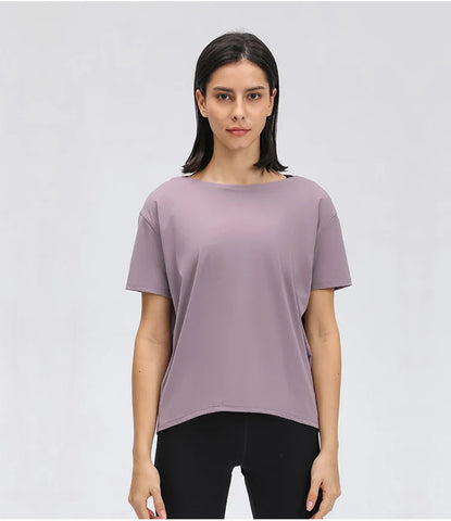 Sukha Soft Touch Loose Fit Short Sleeve Shirt