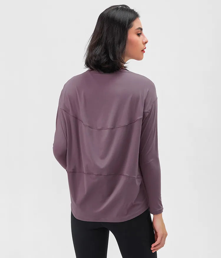 Sukha Soft Touch Square Neck Long Sleeve Shirt