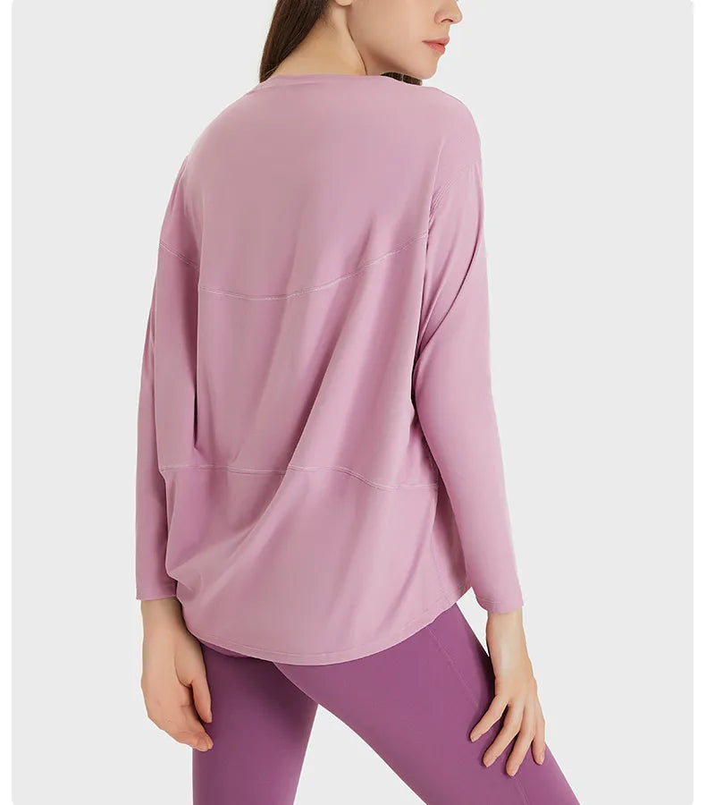 Sukha Soft Touch Square Neck Long Sleeve Shirt