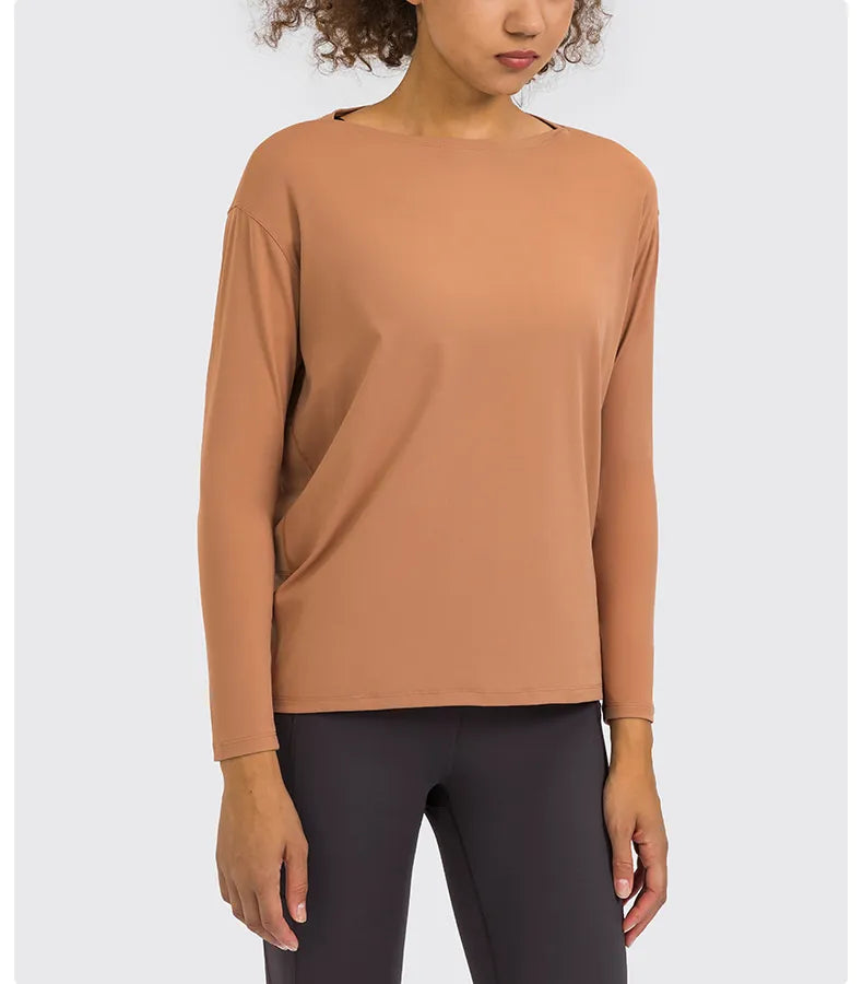 Sukha Soft Touch Square Neck Long Sleeve Shirt