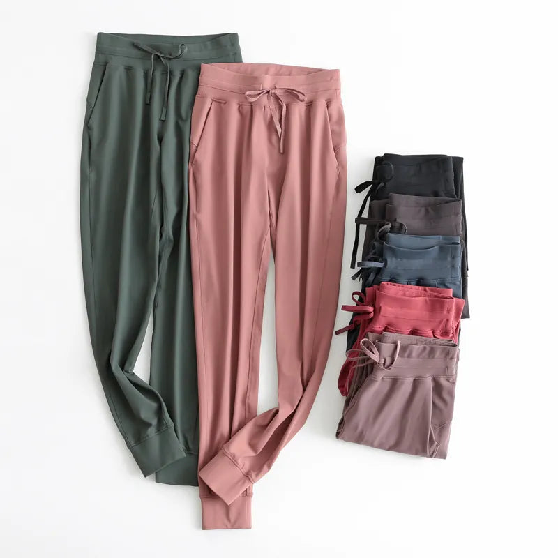 Tejas Stretch Fabric Drawstring Workout Joggers