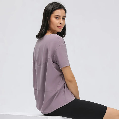 Sukha Soft Touch Loose Fit Short Sleeve Shirt