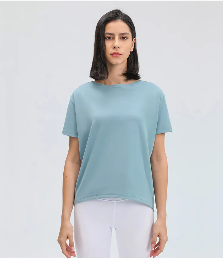 Sukha Soft Touch Loose Fit Short Sleeve Shirt