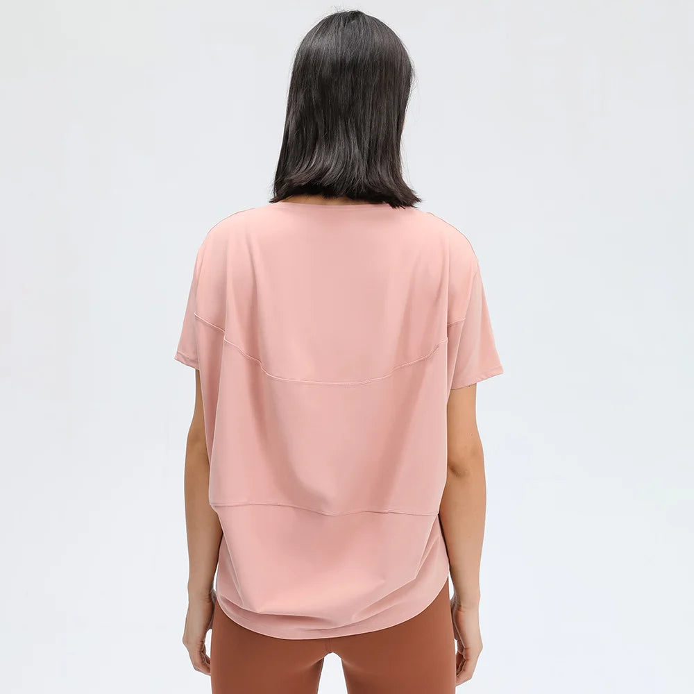 Sukha Soft Touch Loose Fit Short Sleeve Shirt